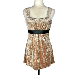 Le Chateau crushed velvet top